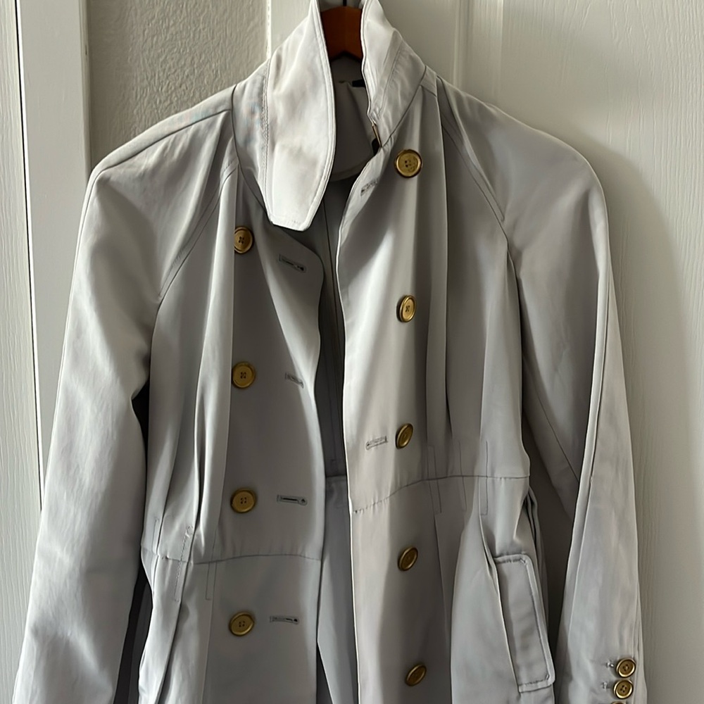 Armani exchange lightweight trenchcoat